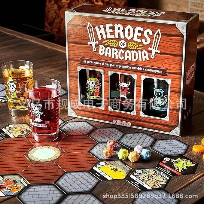 Dungeon Exploration Board Game Drinking Game For Adults Party Travel Fun Bar Gathering Group Game Strategy Game For Friends