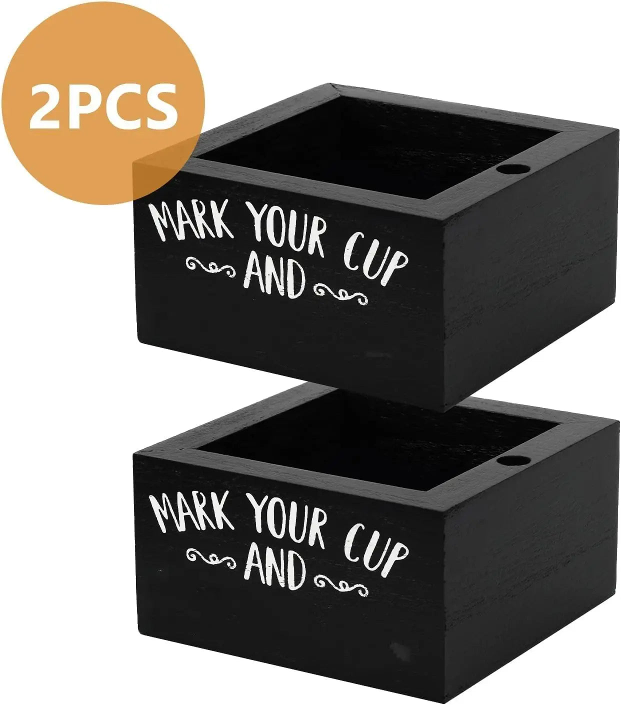 Party cup dispenser Wooden cup holder with pen slot and  Party Cups Organizer Mark Your Cup and Drink Up Home Bar Birthday Party