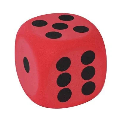 Large Soft Foam Dice Six Sided Premium Board Game Perfect Gift for Birthday Christmas Halloween Holiday Party Game