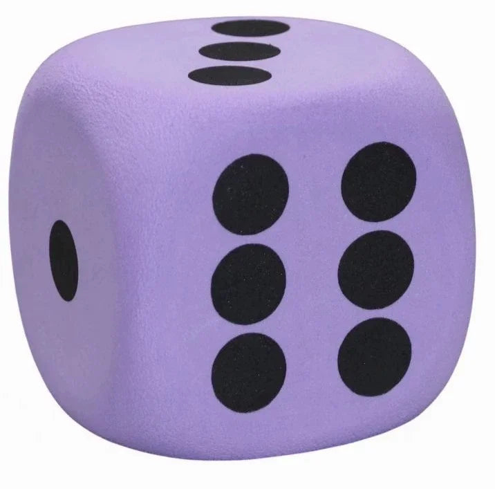 Large Soft Foam Dice Six Sided Premium Board Game Perfect Gift for Birthday Christmas Halloween Holiday Party Game