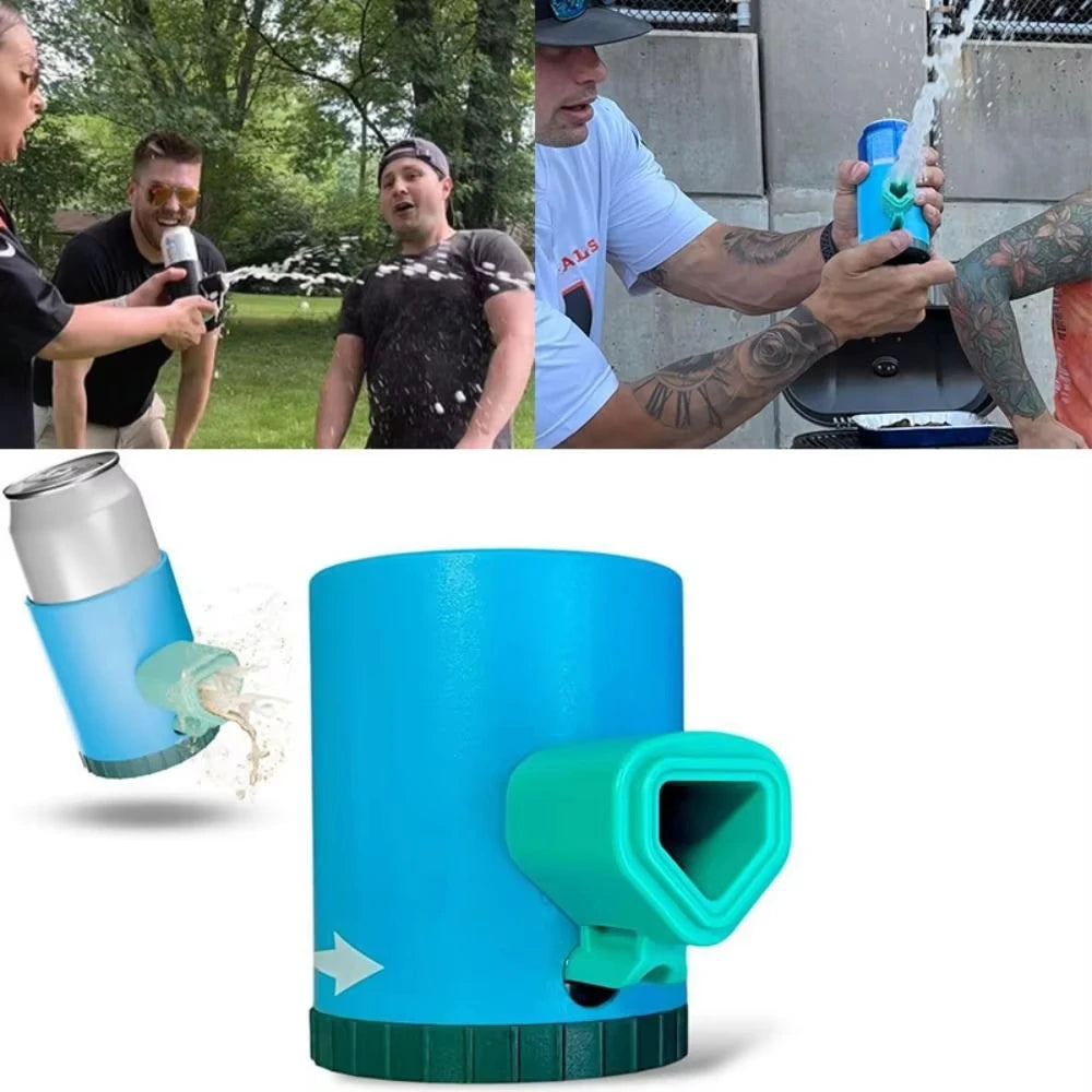 Funny Shotgun Roulette Drinking Game for Randomized Beer Shotgun Fun Wheel Game Beer Party Game for Tailgate BBQ Pregame