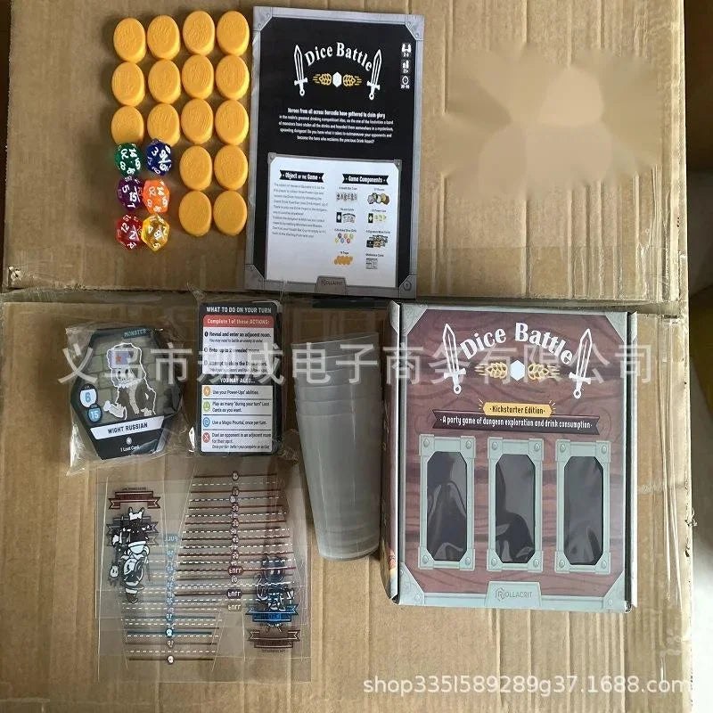 Dungeon Exploration Board Game Drinking Game For Adults Party Travel Fun Bar Gathering Group Game Strategy Game For Friends