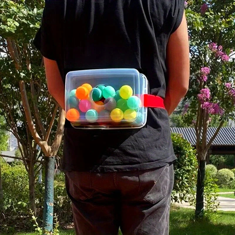 Outdoor Family Party Game - A Ball Box with 30 Colorful Balls, The Perfect Gift for Christmas, Thanksgiving and Halloween