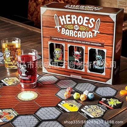 Dungeon Exploration Board Game Drinking Game For Adults Party Travel Fun Bar Gathering Group Game Strategy Game For Friends