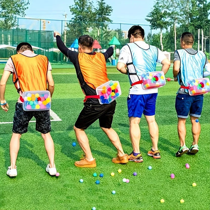 Outdoor Family Party Game - A Ball Box with 30 Colorful Balls, The Perfect Gift for Christmas, Thanksgiving and Halloween