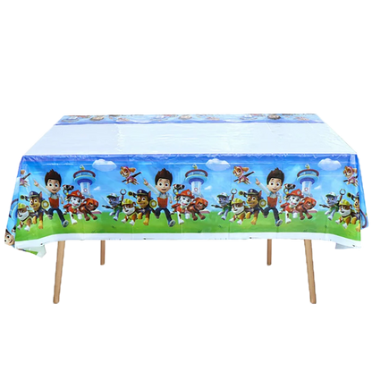 Cartoon Paw Patrol Birthday Party Decoration Paper Tableware Kit Dogs Skye Party Supply Cake Toppers Cups Plates Kids Favors