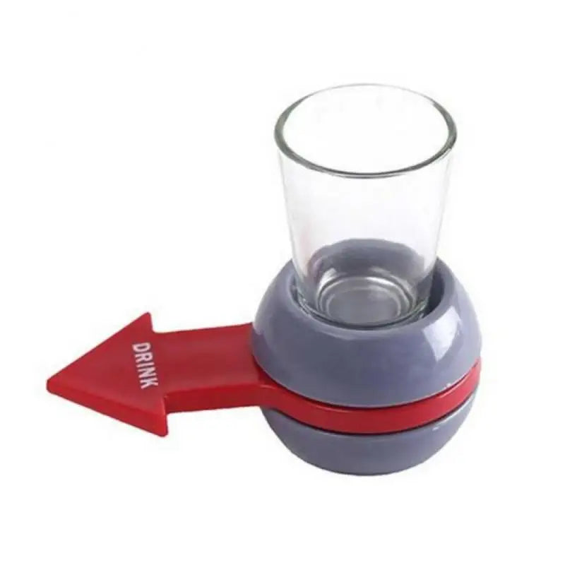 Pointer Shot Spinner Party Game Spin Drinking Game Glass Cup Kit Rotatable Arrow Beer Wine Board Game Table Gifts Entertainment