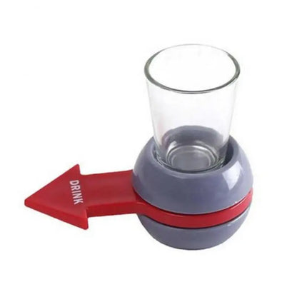Pointer Shot Spinner Party Game Spin Drinking Game Glass Cup Kit Rotatable Arrow Beer Wine Board Game Table Gifts Entertainment