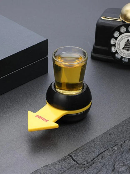 Pointer Shot Spinner Party Game Spin Drinking Game Glass Cup Kit Rotatable Arrow Beer Wine Board Game Table Gifts Entertainment